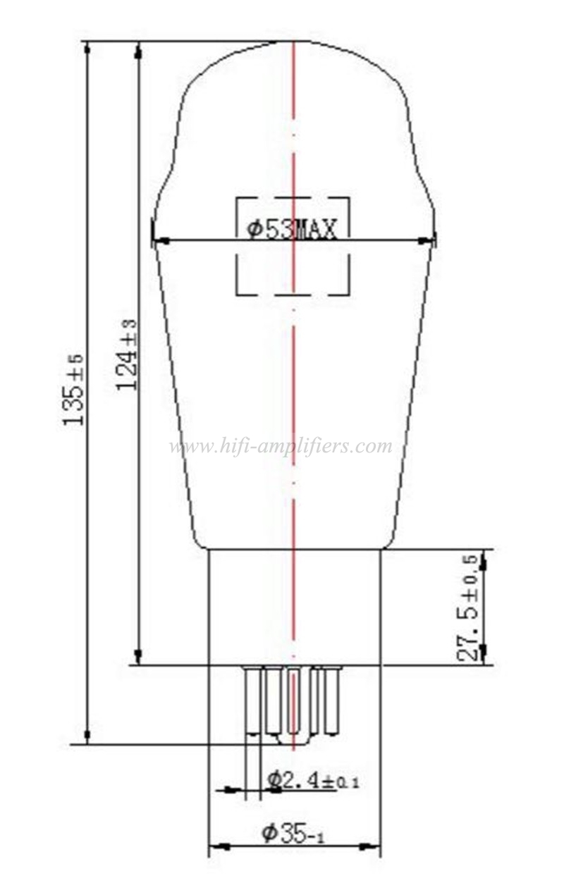 LINLAITUBE 5U4G HIFI Serise Hi-end Vacuum Tube value Matched Pair replace Psvane 5U4G