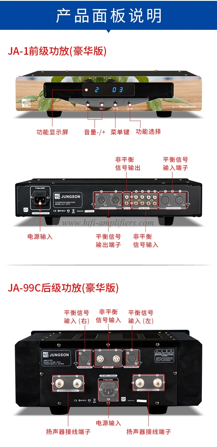 Jungson JA-1 Class A Preamp Full Balanced Deluxe Edition 20th Anniversary Brand New