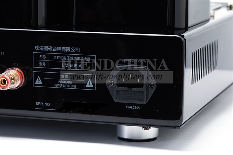 Line magnetic LM-606IA KT88 Hi-end Push-pull Class A Vacuum tube Integrated Amplifier