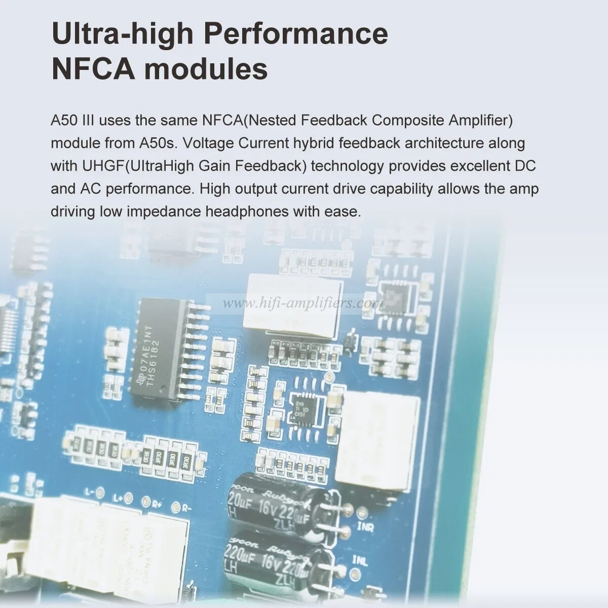 TOPPING A50 III Fantasy HPA for desktop 4.4 Balanced Power Amplifier A50III Amp