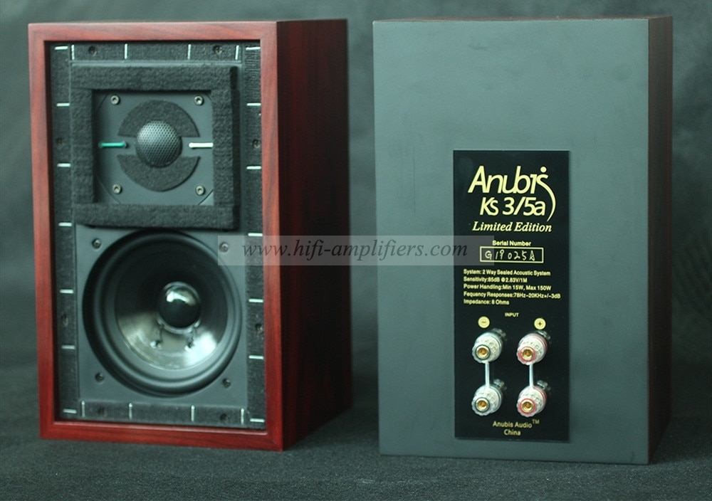 Anubis LS3/5A Monitor Bookshelf HIFI Speakers Passive Loudspeakers Pair British BBC Standard