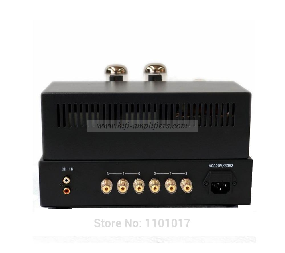 Laochen EL34 Mini Tesktop Tube Amplifier Aiqin Single-ended Class A amplifier Black Version OC34BM Oldchen