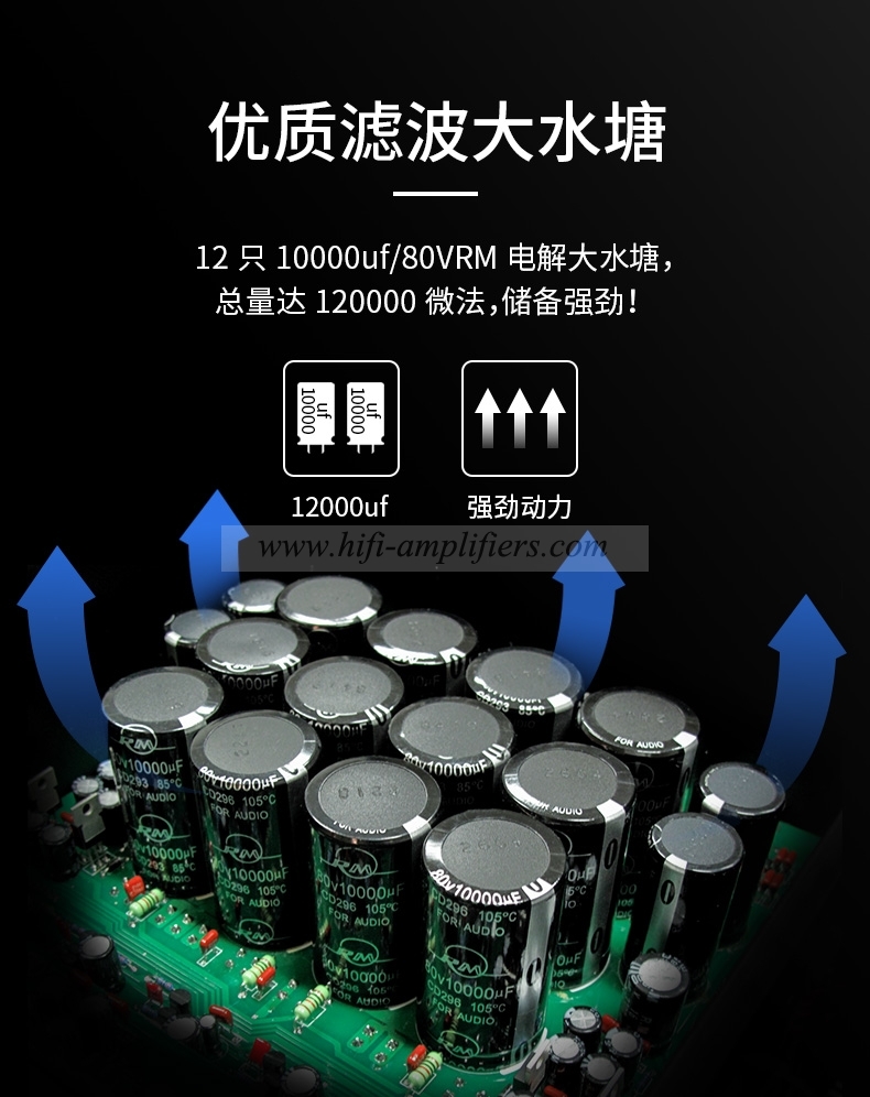 ToneWinner AD-5180 Home theater Amplifier professional AV 5 channel Power Amplifier 5 X 180W 8Ω & 1200W