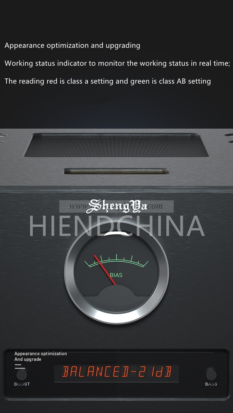 Shengya A-238II Hybrid Full Balanced Class A integrated Amplifier Hi-end Power Amplifier Upgraded Version