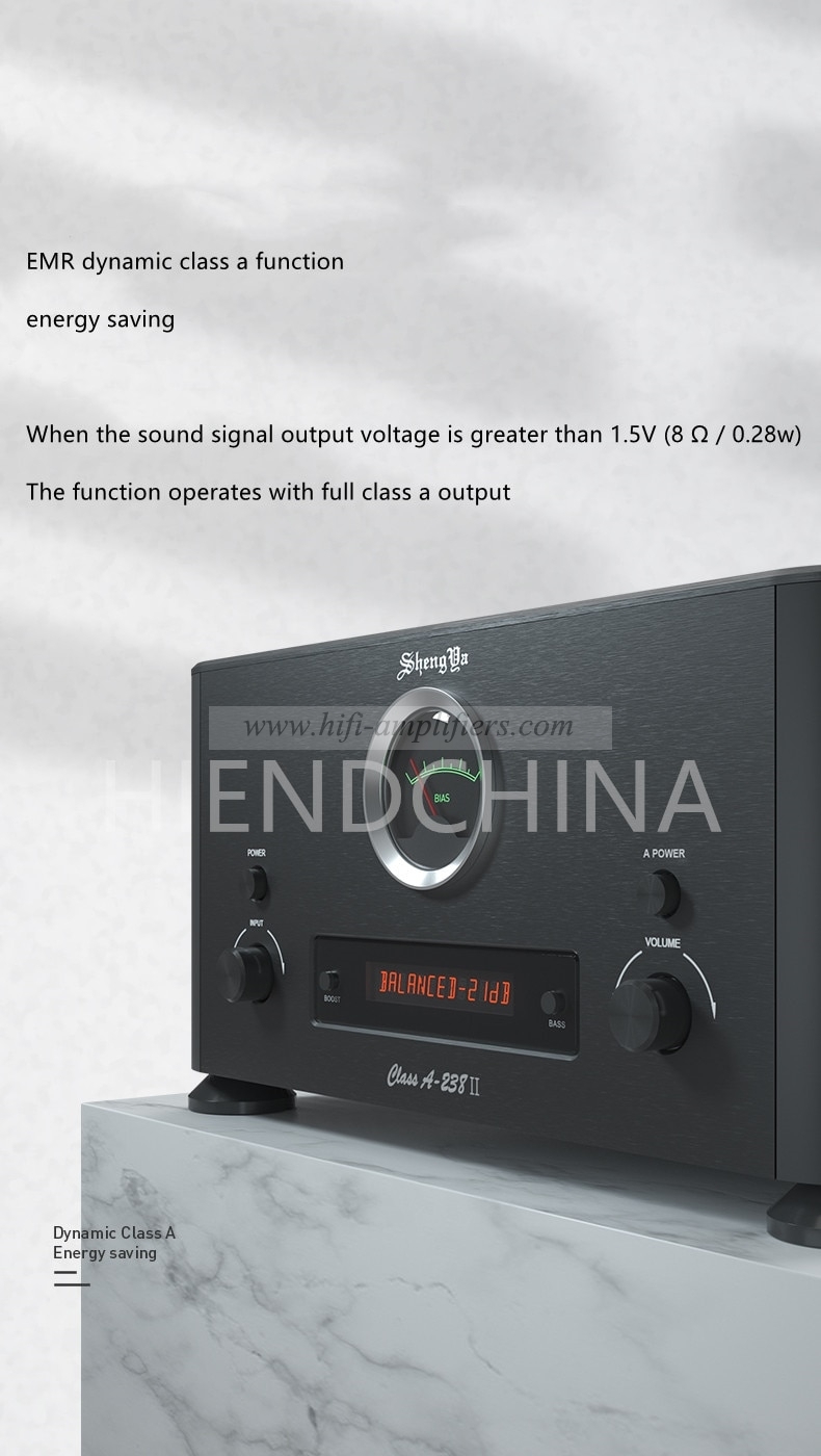 Shengya A-238II Hybrid Full Balanced Class A integrated Amplifier Hi-end Power Amplifier Upgraded Version