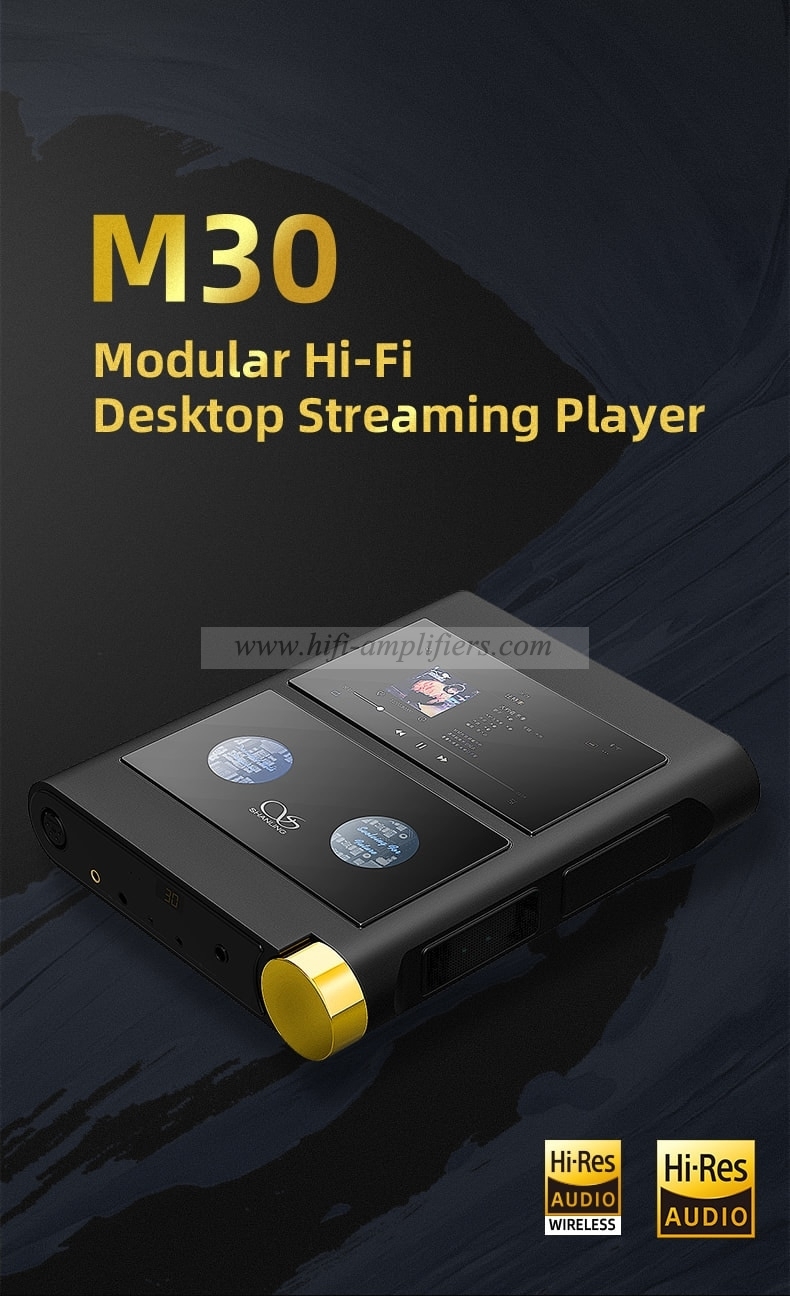 Shanling M30 AK4497EQ*2 Wireless Modular Hi-Fi Desktop Streaming Hi-Res Audio Player DSD512 32Bit/768KHz