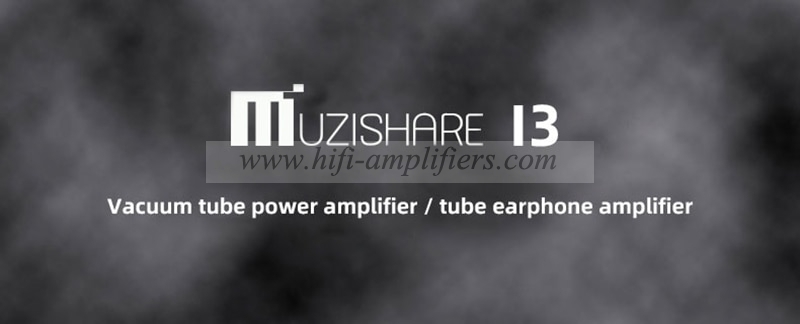 MUZISHARE i3 MINI Tube Amp Bluetooth HIFI Single-ended Amplifier XLR Headphone