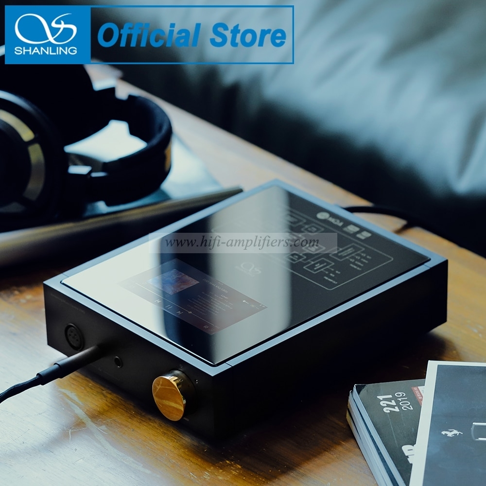 SHANLING EM5 Android Desktop Digital Music Player Streaming DAC AMP Headphone Amplifier AK4493 chip MQA PCM384 DSD512