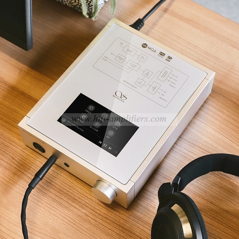SHANLING EM5 Android Desktop Digital Music Player Streaming DAC AMP Headphone Amplifier AK4493 chip MQA PCM384 DSD512