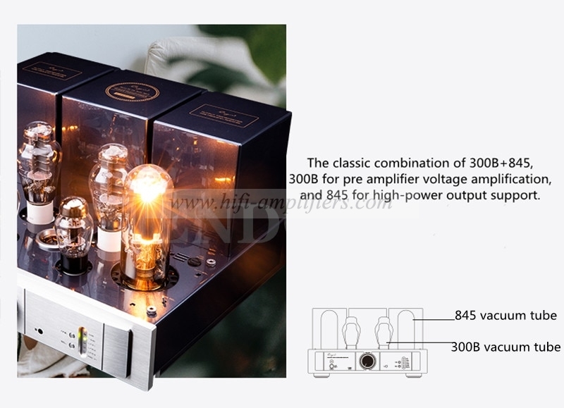 Cayin A-845 PLUS Single-end Class A Power Amplifier & integrated AMP 300B & 845 Tube 2021 Version