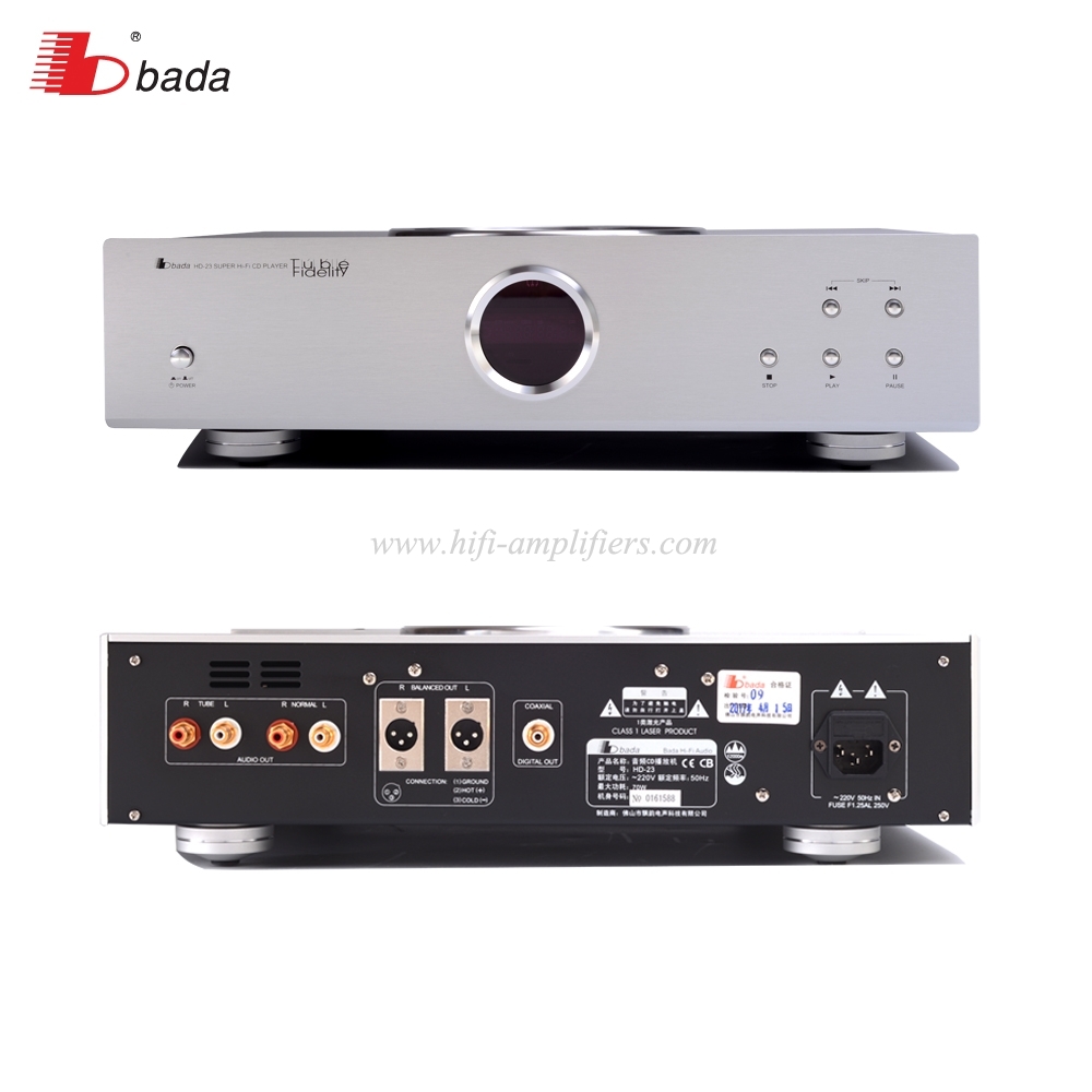 BADA HD-23 Hi-Fi VACUUM TUBE CD Player HD23 20Years Anniversary Edition