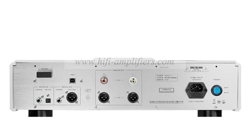 Shanling CD3.2(21) vacuum tube CD player XLR full balance Top-load Hi-end ES9038 PRO DAC Upgraded Version