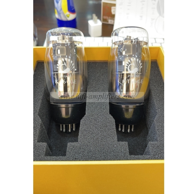 Psvane KT66 GE Electronic tube Replica UK GEC Matched Pair Replace 6550/6L6/EL34