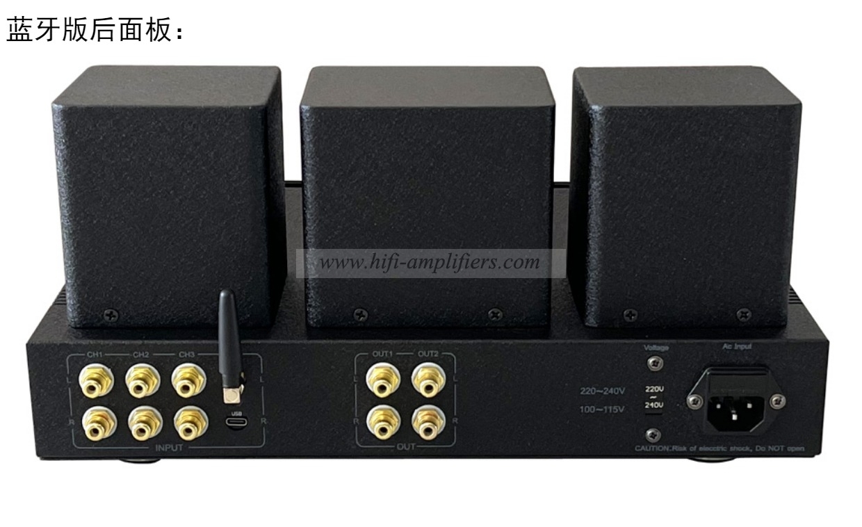 XiangSheng HIFI Headphone Pre-amplifier with Bluetooth & Remote Control