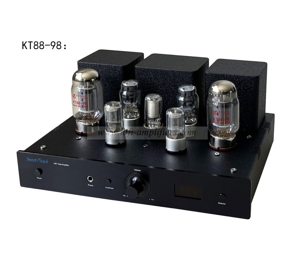 XiangSheng SP-KT88 PRO Class A Single Ended Tube Amplifier KT88/EL34/6550 Triode Lamp Bluetooth Amp