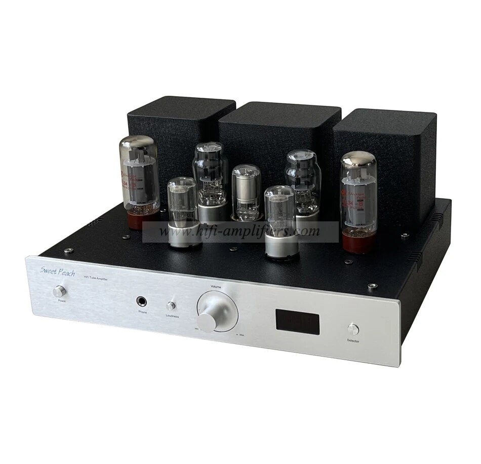 XiangSheng SP-KT88 PRO Class A Single Ended Tube Amplifier KT88/EL34/6550 Triode Lamp Bluetooth Amp