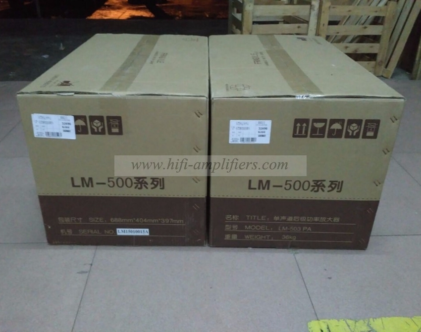 Line Magnetic LM-523PA Class A Single-ended 300B 805 Mono-block Power Amplifier A Pair