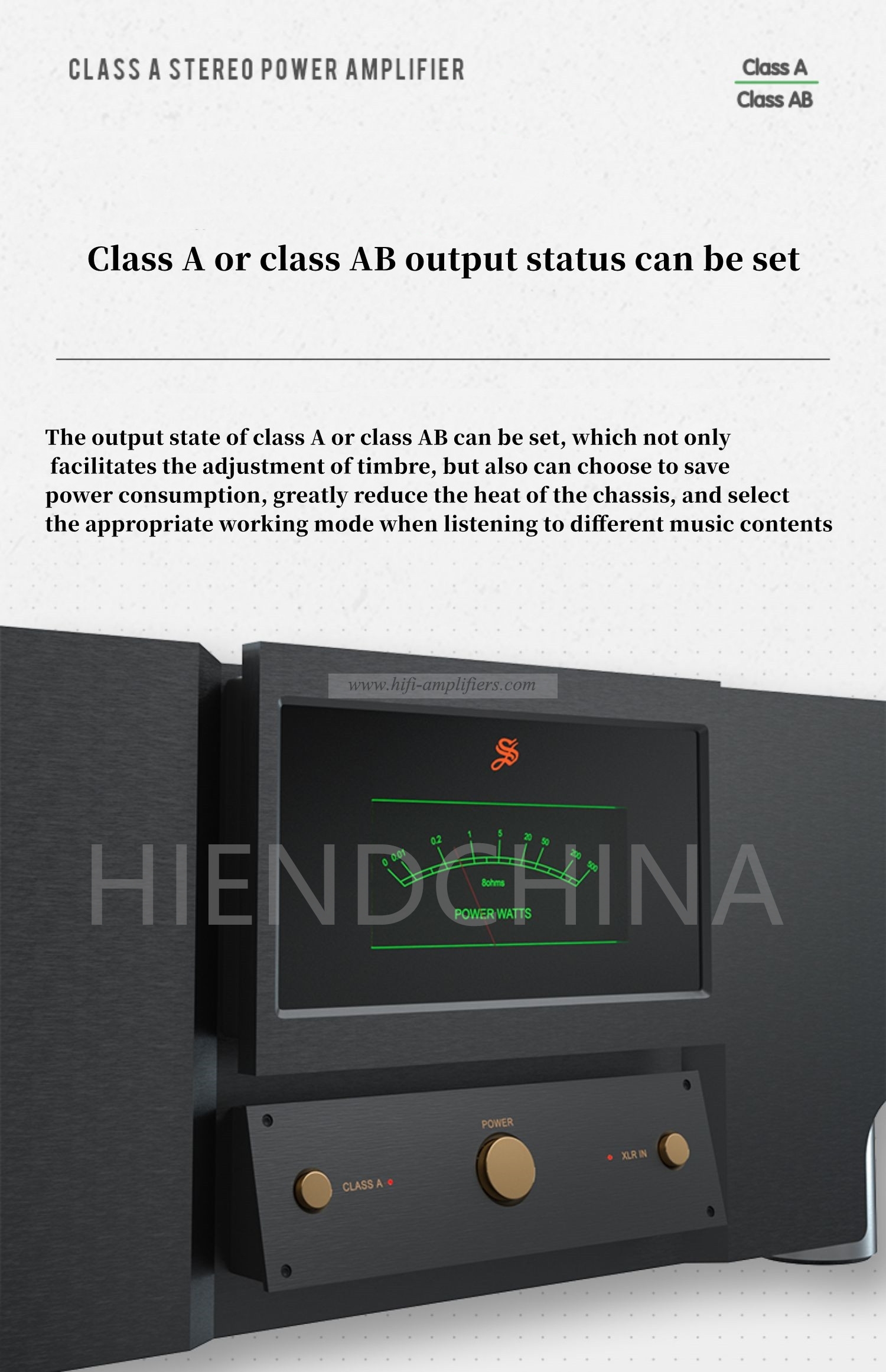 Shengya PSM-300T 30th Anniversary Full Balanced Power Amplifier Class A mono HiFi Power Amplifier Pair