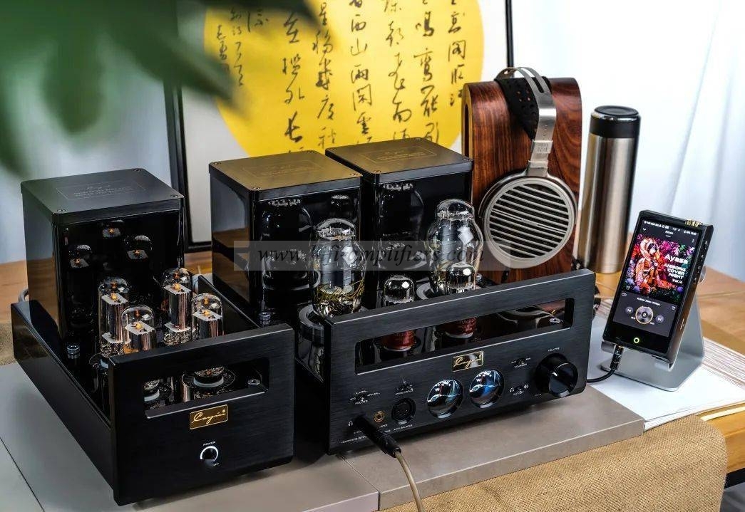 Cayin HA-300MK2 PX300B Vacuum Tube Headphone Amplifer HIFi Single-ended Class A Amplifer