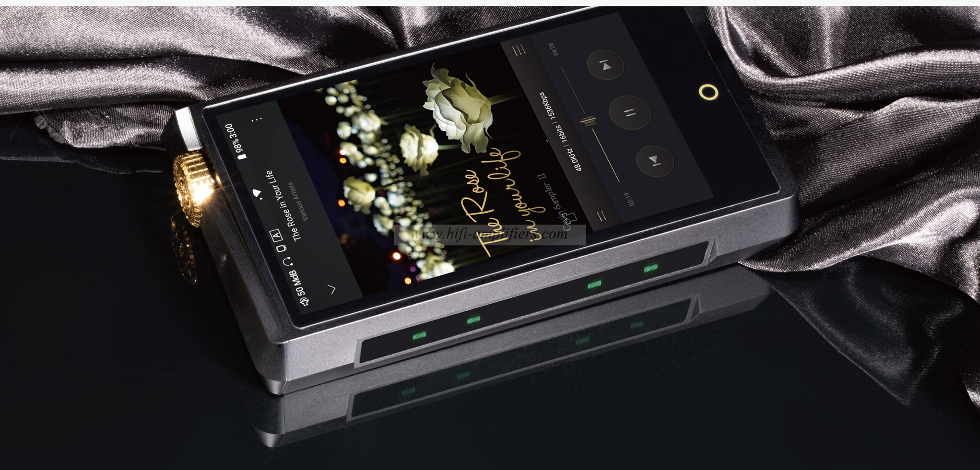 Cayin N8ii Master Quality Digital Audio Player Dual Vacuum Tube Dual DAC Dual Timbre Android 9 Class A/AB Full Bal DSD512