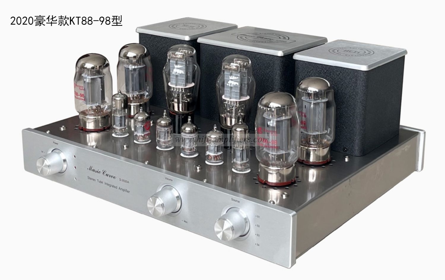 XiangSheng 2020 Series KT88/6550/EL34 Push-pull tube Integrated Amplifier With HIFI Lossless Bluetooth