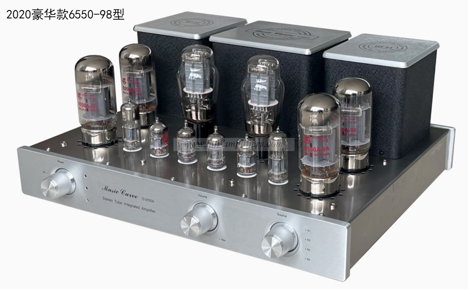 XiangSheng 2020 Series KT88/6550/EL34 Push-pull tube Integrated Amplifier With HIFI Lossless Bluetooth