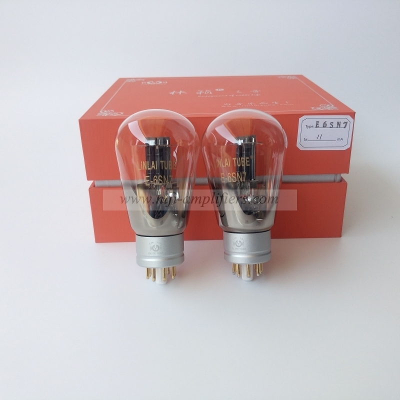 LINLAI E-6SN7 Vacuum Tube Hi-end Electronic tube value Factory Matched Quad(4pcs)