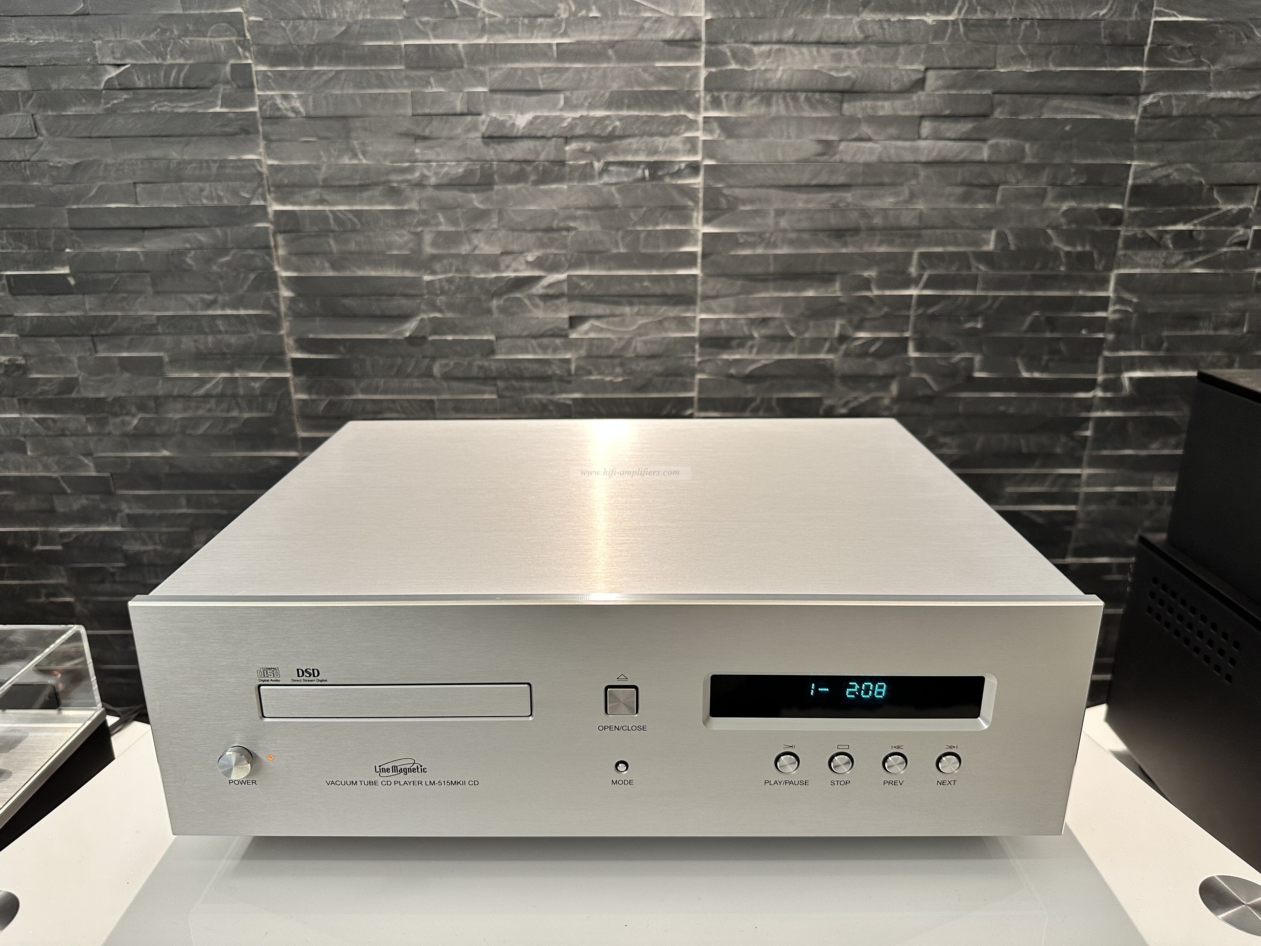 Line magnetic LM-515CD MKII 6KZ8 tube Output tube CD Player Power Amplifier ES9016 Decoding DAC