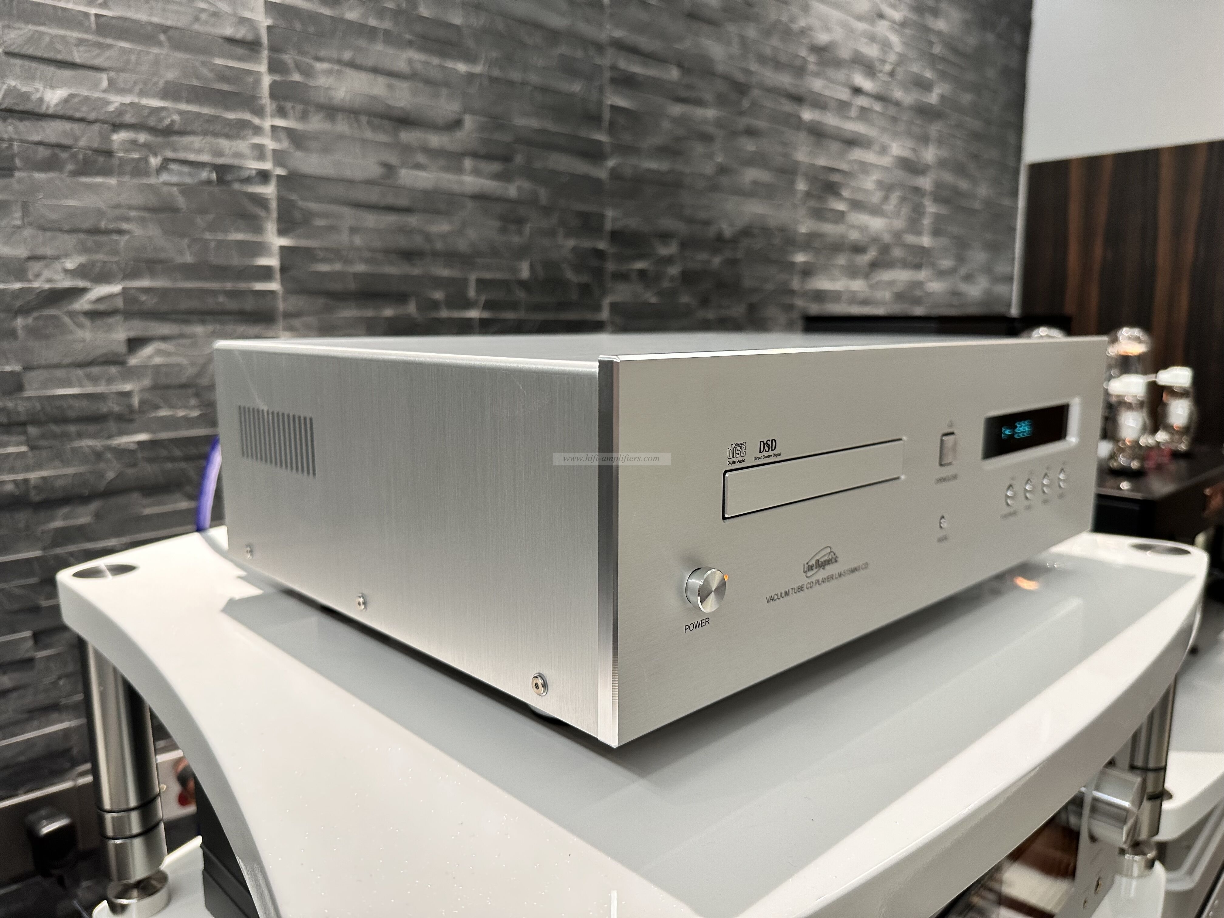 Line magnetic LM-515CD MKII 6KZ8 tube Output tube CD Player Power Amplifier ES9016 Decoding DAC