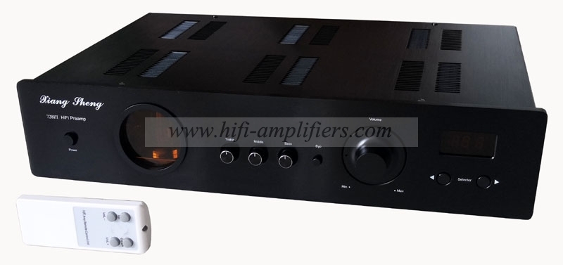 XiangSheng 728A III Vacuum Tube Pre-Amplifier Preamp Remote Control & Balance & Bluetooth