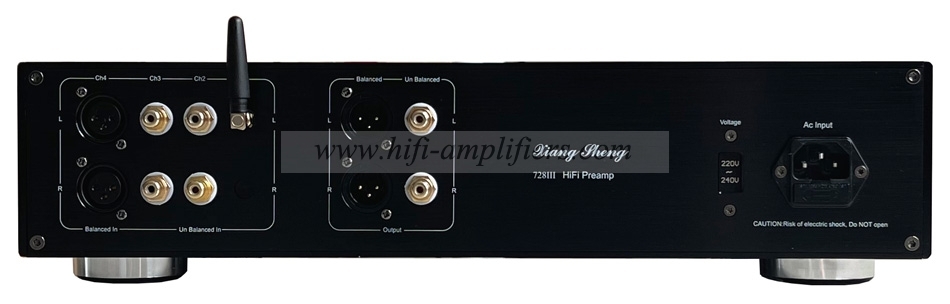 XiangSheng 728A III Vacuum Tube Pre-Amplifier Preamp Remote Control & Balance & Bluetooth