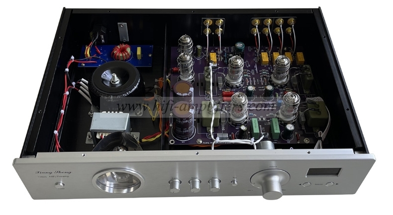 XiangSheng 728A III Vacuum Tube Pre-Amplifier Preamp Remote Control & Balance & Bluetooth