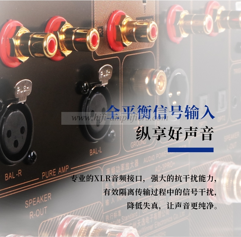 ToneWinner AD-3PRO+ Class A ES9038 DSD Decode Power Amplifier HIFI Full Balanced PHONO/MM/MC
