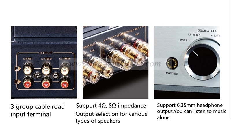 Cayin MT-45MK3 Vacuum Tube Amplifier KT88*4 Class AB1 Dual Power Amplifier Bluetooth