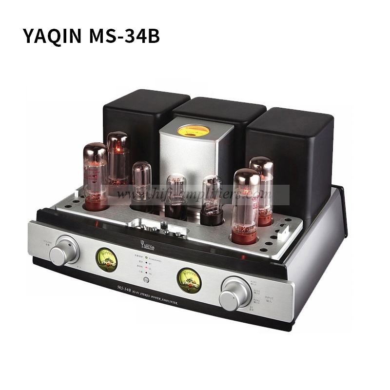 YAQIN MS-34B HIFI EL34 tube amplifier combined push-pull Bluetooth power amplifier TR UL tube preamplifier