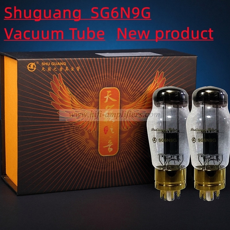 Shuguang Vacuum Tube 6N9G 6SL7 Replaces 6N9P 6SL7GT Factory Matched and Tested
