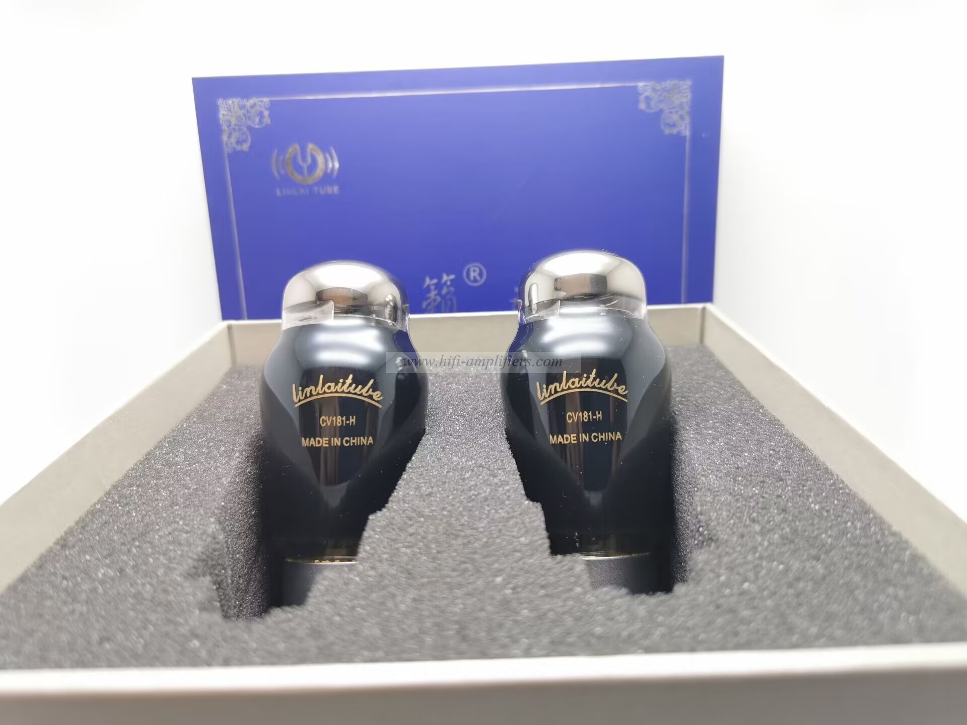 LINLAI CV181-H Hi-end Vacuum Tube Electronic valve Factory Matched Pair LINLAI CV181-H Hi-end Vacuum Tube Electronic valve Factory Matched Pair