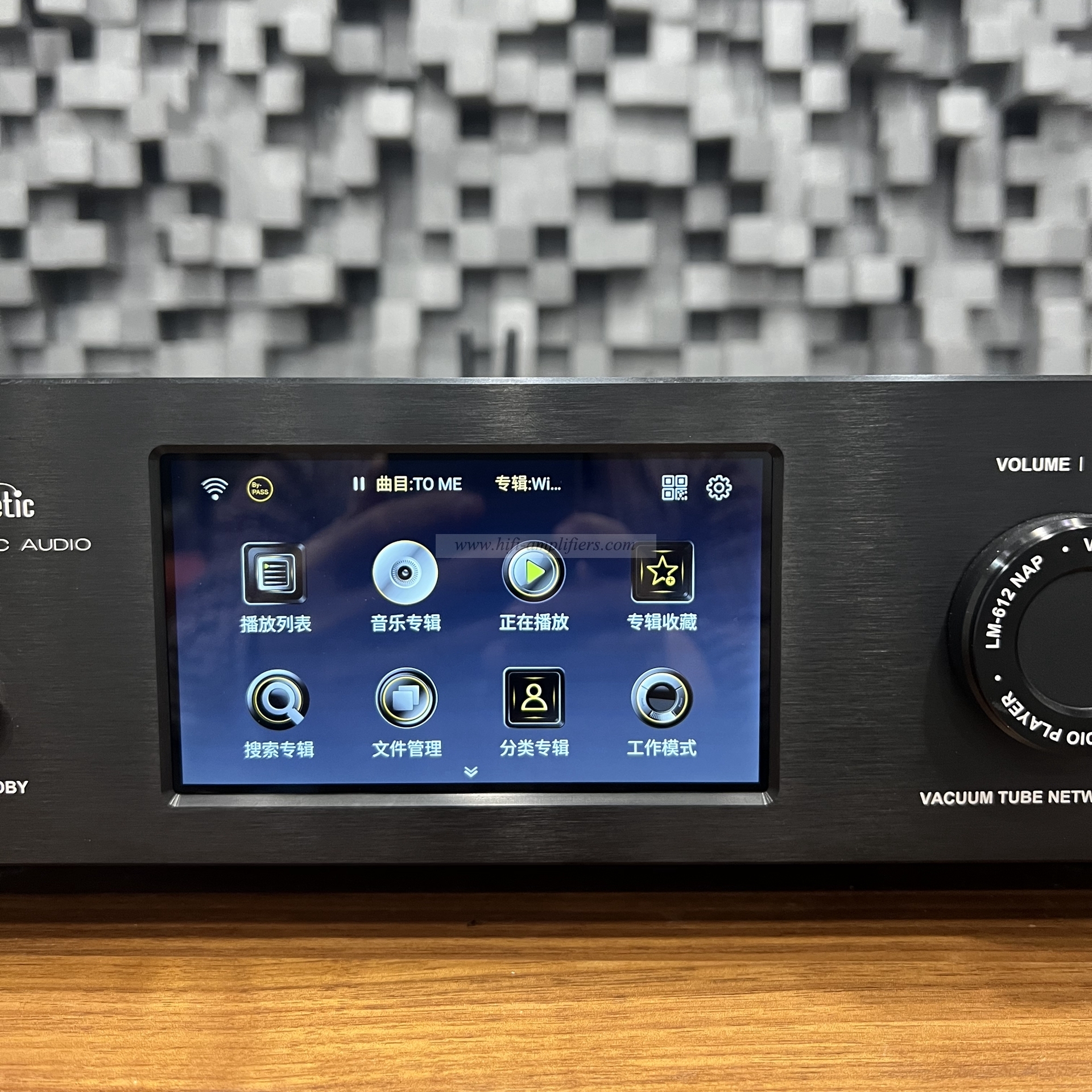 Line Magnetic LM-612NAP Vacuum Tube Network Audio Player ESS 9038PRO Chip D/A Decode Bluetooth