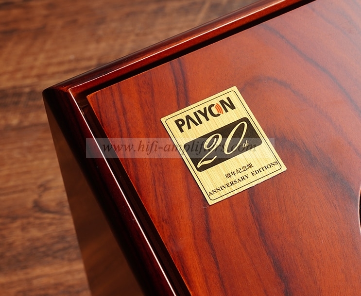 PAIYON Z5 Passive Bookshelf Speaker 150W 8'' Woofer Real Wood Speakers