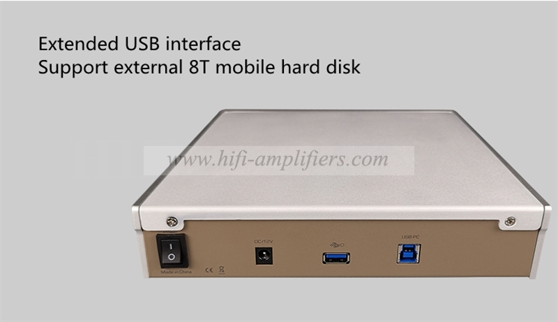 JF Digital CD-Ripper Read EAC Copy CD Data Then Digital Output USB Supports Plug-in 8T HHD/HDD/SSD To Save App Control