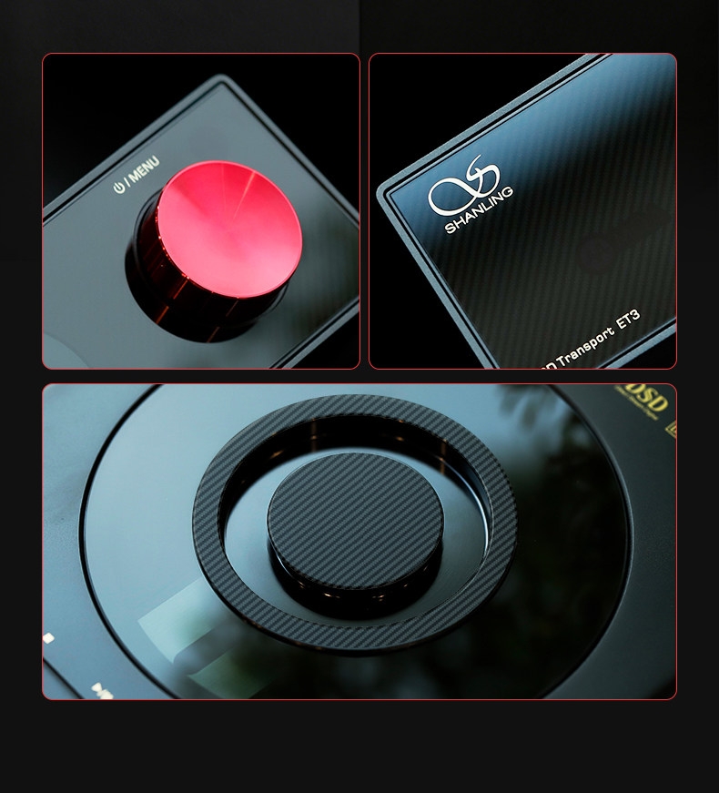 Shanling ET3 EVO HD Digital turntable MQA CD Player Bluetooth USB Output DSD