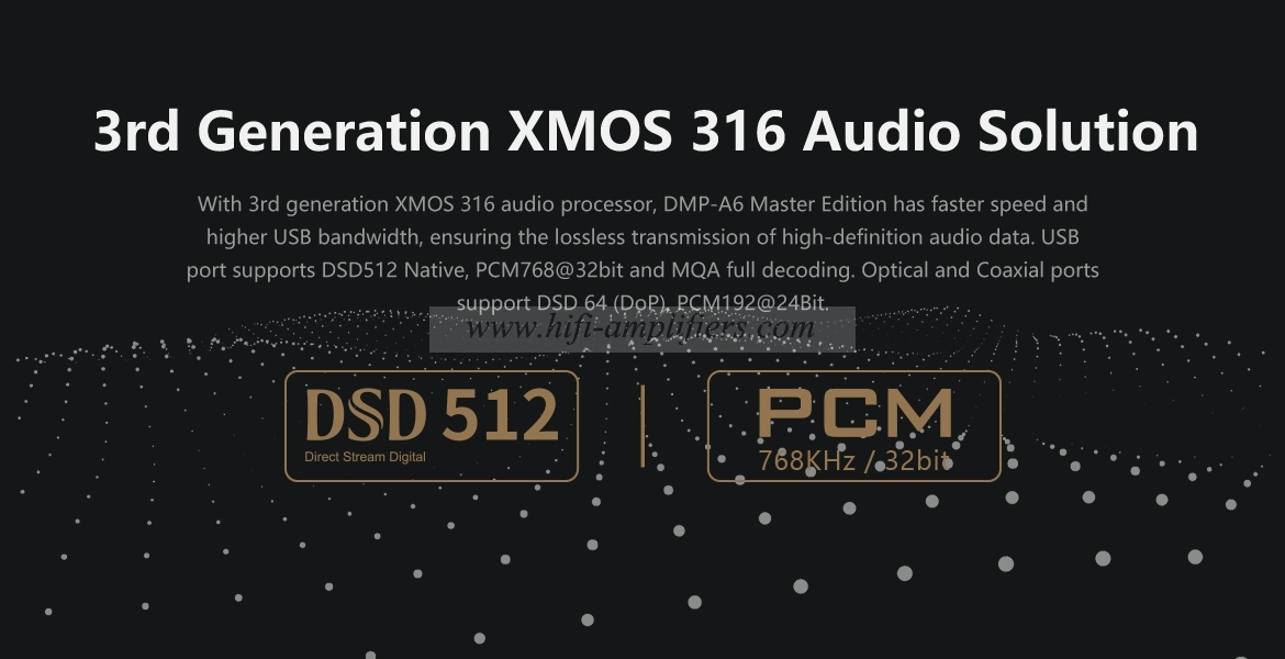 Eversolo DMP-A6 Master Edition Streamers, MQA Full Decoder, XMOS316 DSD512 PCM768kHz/32Bit Bluetooth 5.0 aptX HD, 6’’HD Touchscreen App Control