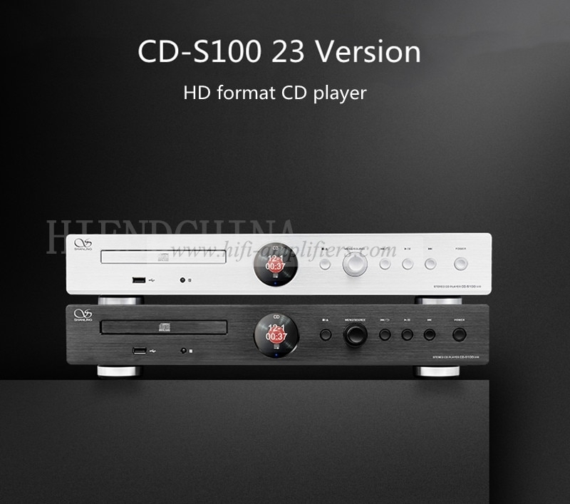 Shanling CD-S100 23 Version CD Player AK4493SEQ DAC 768kHz/32bit DSD512 TA8092 Operational Amplifier Bluetooth 5.0 USB Decoding