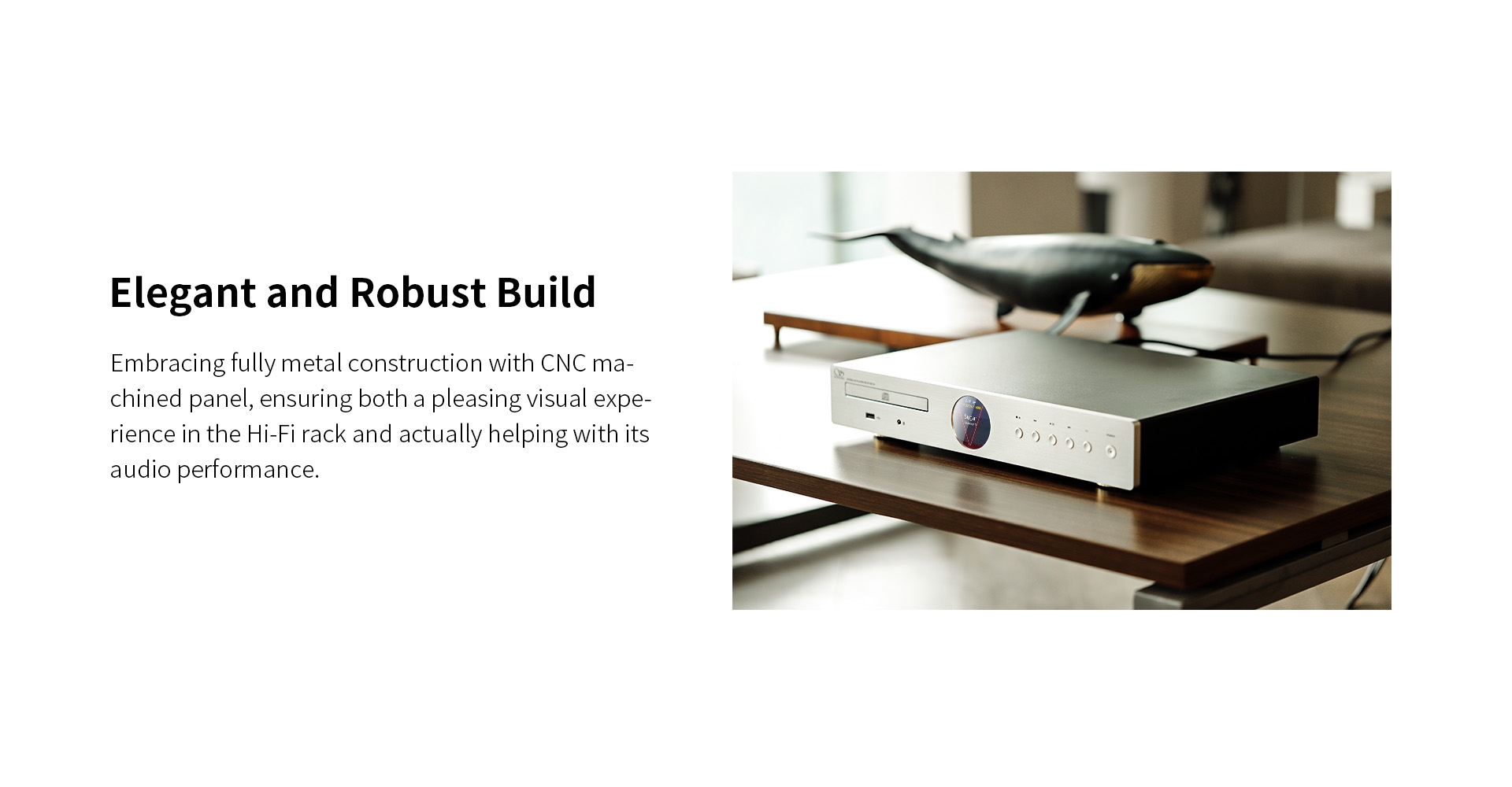 Shanling CD-S100 IV 2025 Edition Desktop CD Player HIFI CD Turntable ROHM BD34352 DAC Decoder