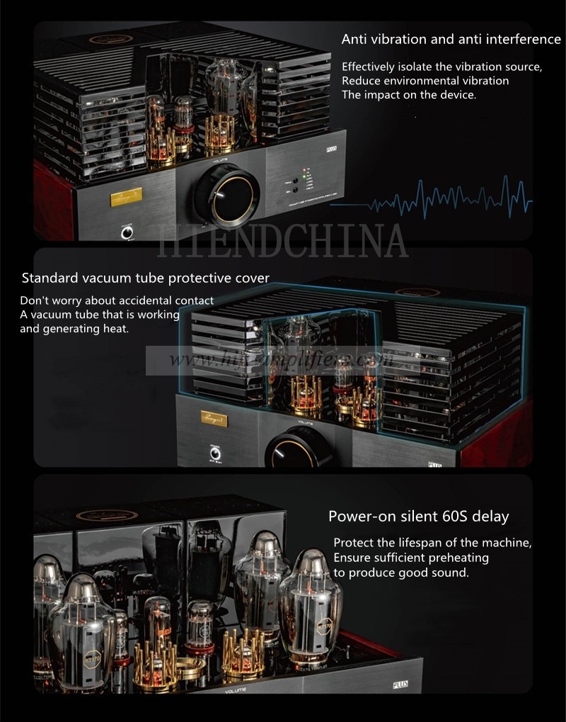 Cayin U-99I PLUS KT170*4 Vacuum Tube Integrated Amplifier HIFI Push-Pull Amplifier