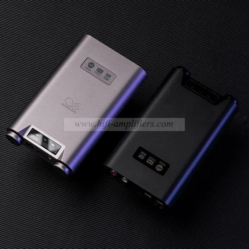 SHANLING H7 Hi-Res HIFI Portable MQA USB DAC AK4191EQ AK4499EX Headphone Amplifier DAP Bluetooth 5.0 LDAC 3.5/4.4/6.35MM RCA
