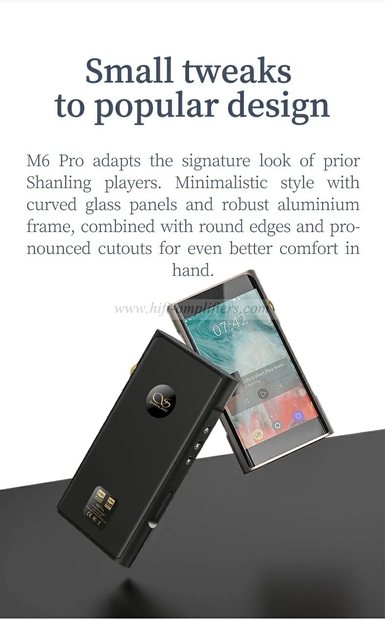 Shanling M6 Pro 21 dual ES9068AS Pure Music Portable Player MP3 Open Android Bluetooth Receiver USB DAC MQA 16x Unfolding