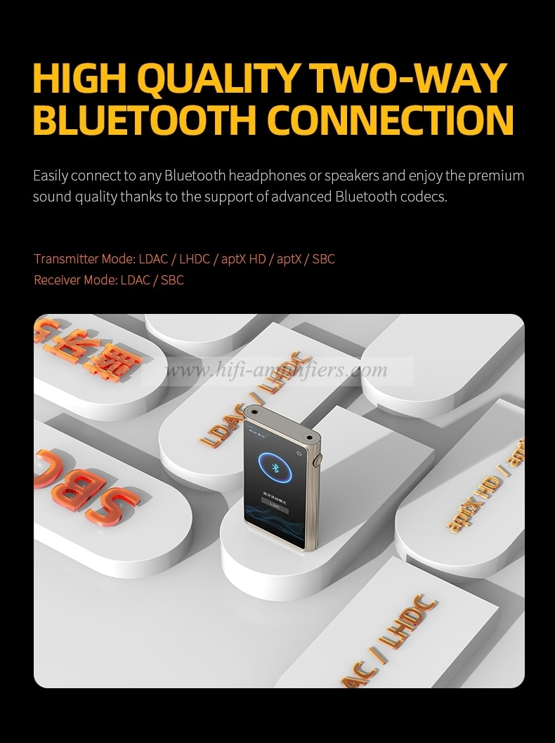 SHANLING M7 Android10 Bluetooth5.0 Hi-RES HIFI Portable Music Player ES9038pro DAC MQA DSD512 8-Core Qualcomm CPU 1080P Display