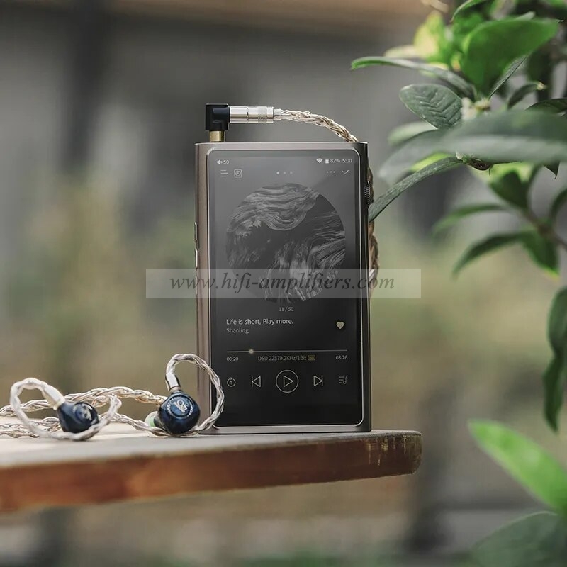 SHANLING M7 Android10 Bluetooth5.0 Hi-RES HIFI Portable Music Player ES9038pro DAC MQA DSD512 8-Core Qualcomm CPU 1080P Display