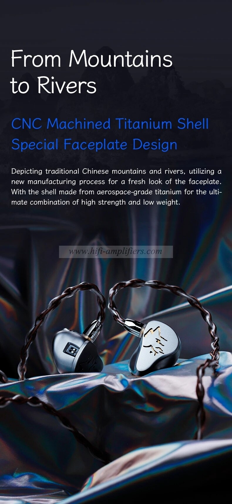 SHANLING ME900 2DD+6BA 8 Drivers Hybrid In-Ear Earphone Hi-Res Audio Earbud 2.5/3.5/4.4mm Plugs MMCX Detachable Cable Headset